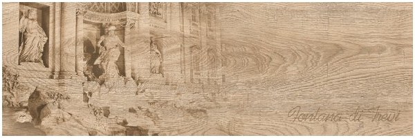 Керамогранит Grasaro Italian Wood декор G-250/d01/2 Beige