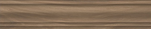 Плинтус Kerama Marazzi Монтиони коричневый матовый обрезной 80x396