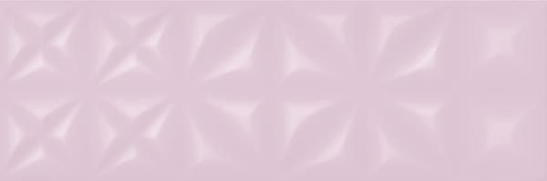 Плитка настенная Lila Рельеф розовый