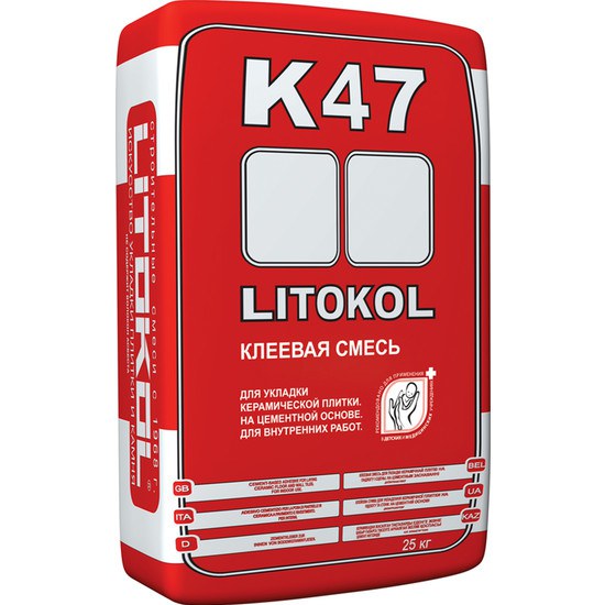 Плиточный клей LitoKol K47 25кг