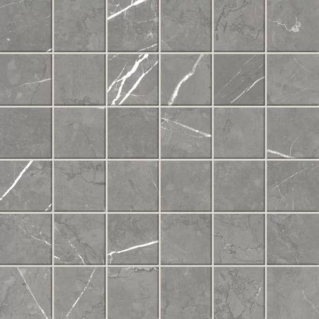 Мозаика Atlas Concorde Forte Dei Marmi Elegant Grey Mosaic lappato