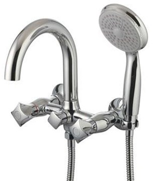 Смеситель Pallada LM2602C для ванны с душем, с поворотным изливом