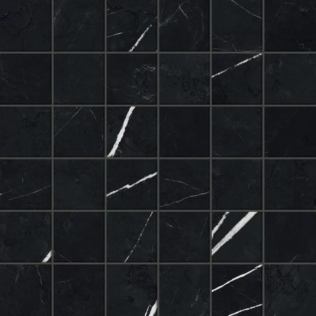 Мозаика Atlas Concorde Forte Dei Marmi Elegant Black Mosaic matt