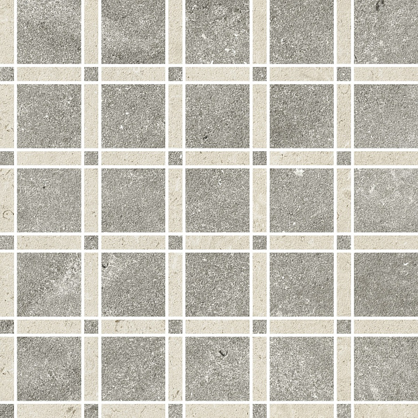 Мозаика Italon Аура Стоун Грэй Вертиго 31,3x31,3