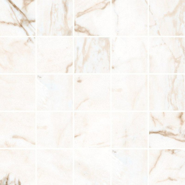 Мозаика Kerranova Marble Trend Calacatta (K-1001/MR/m14)