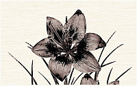 Декор Нефрит Керамика Piano коричневый (96-46-13-8101)