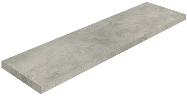 Ступень ColiseumGres Монца Грэй угловая левая 33x120