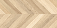 Керамогранит Laparet Wood Royal Almond Chevron M бежевый матовый карвинг 60x120