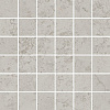 Декор Kerama Marazzi Про Лаймстоун мозаичный серый светлый матовый 300x300
