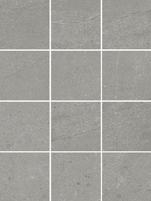 Плитка Kerama Marazzi Матрикс серый полотно из 12 частей