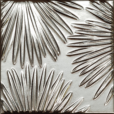 Декор Керама Марацци Агдаль 4 металл глянцевый структура 15x15x0,9