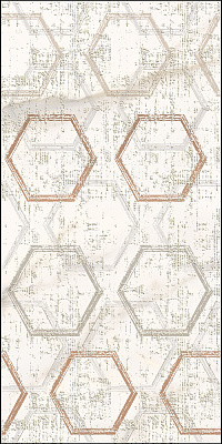 Декор Azori Apulia Oro Hexagon 315x630