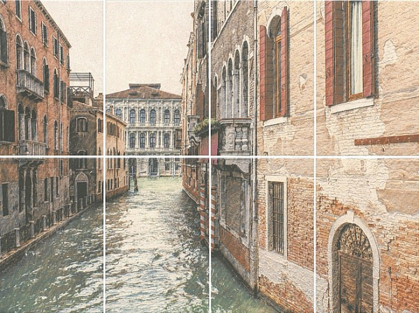 Панно Kerama Marazzi Золотой пляж Venezia