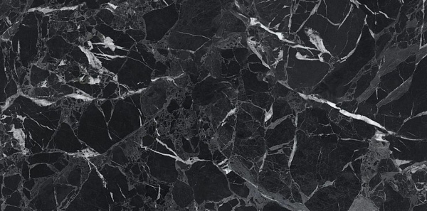 Керамогранит Gresse Simbel Pitch черно-серый мрамор 60х120