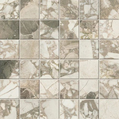Мозаика Atlas Concorde Forte Dei Marmi Ceppo Apuano Cream Mosaic lappato