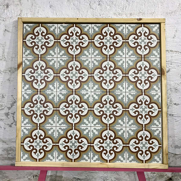 Керамогранит Etili Seramik Manisa Red Pre-cut 45x45