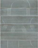 Панно Керама Марацци Мажорель голубой глянцевый  36x28,5x1