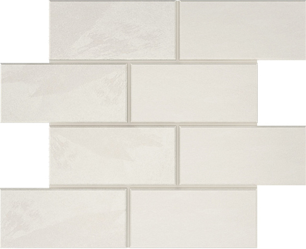 Мозаика Estima Luna LN00/TE00 Bricks Big неполированный 286x350