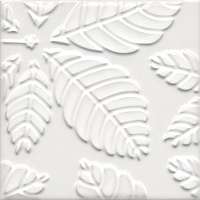 Декор Керама Марацци Агдаль 1 белый матовый структура 15x15x0,9