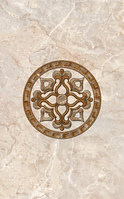 Декор Нефрит Керамика «Гермес» коричневый