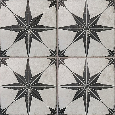 Керамогранит Etili Seramik Scintilla Black Pre-cut 45x45