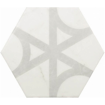 Керамогранит Equipe Carrara Hexagon Flow 17,5x20