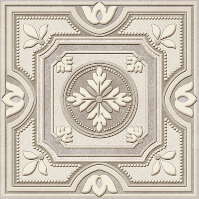 Декор Kerama Marazzi Пьяцца 1 серый матовый 30,2x30,2
