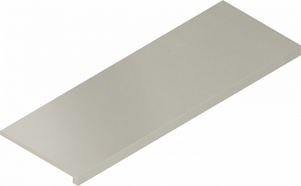 Ступень Италон Форум Слим Сильвер угловая правая 33x80