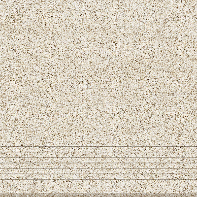 Ступень Cersanit Milton светло-бежевый рельеф 298x298