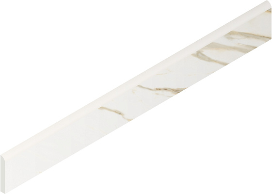 Плинтус Italon Stellaris Calacatta Gold лаппатированный 7,2x60
