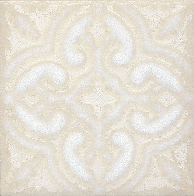 Вставка Kerama Marazzi Амальфи орнамент белый 1