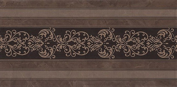 Декор Kerama Marazzi Версаль коричневый