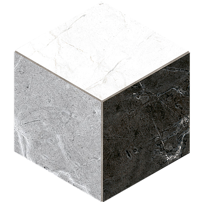 Мозаика Vision VS01/VS02/VS03 Cube 29x25 черно-белый матовая