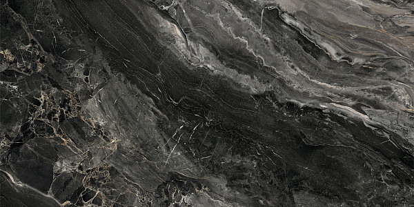 Керамогранит Artkera Group Karpaty Marble black / Карпаты Мрамор черный 60x120
