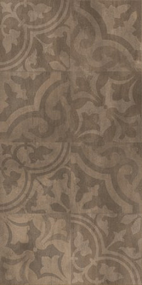 Плитка Golden Tile Kendal коричневый орнамент