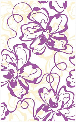 Декор Нефрит Керамика «Монро» фиолетовый