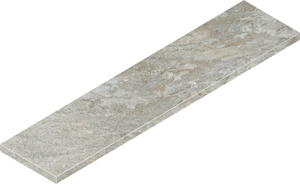 Ступень Italon Magma Silver угловая левая 33x120