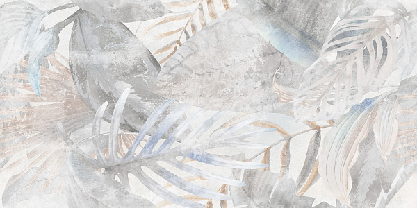 Керамогранит Delacora Bahamas Floristry Light матовый граниль 60x120