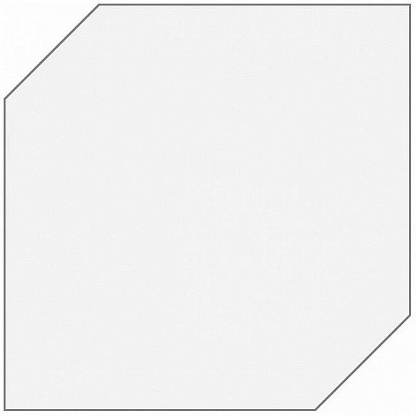 Плитка Kerama Marazzi «Граньяно» белый шестиугольник 15х15 («Клемансо»)