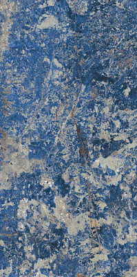 Керамогранит Rex Bijoux Sodalite Bleu Glossy 6mm 60x120 R