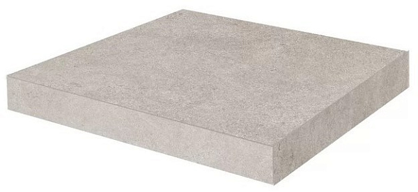 Ступень Керама Марацци угловая клееная Портленд бежевый светлый матовый обрезной 33x33x0,9