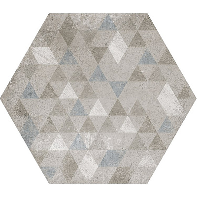 Керамогранит Equipe Urban Hexagon Forest Silver 25,4x29,2