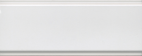 Бордюр Kerama Marazzi Магнолия белый матовый обрезной 120x300