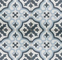 Керамогранит Etili Seramik Venice Sky Blue Black Pre-cut 45x45