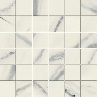 Мозаика Atlas Concorde Forte Dei Marmi Panda White Mosaic cerato