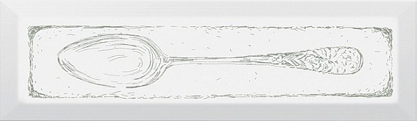 Декор Kerama Marazzi Spoon/ложка зеленый