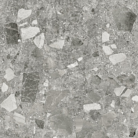 Керамогранит Alma Ceramica Steel Rock серый 600x600