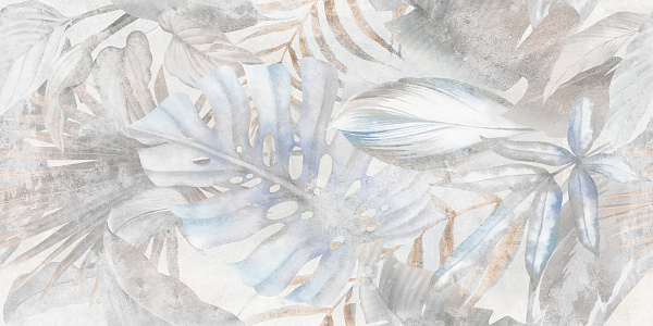 Керамогранит Delacora Bahamas Floristry Light матовый граниль 60x120