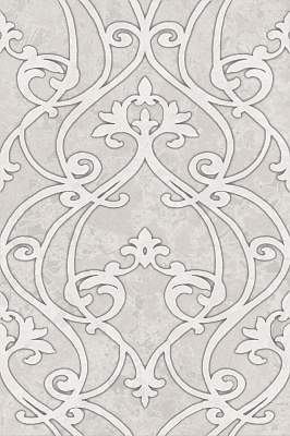 Декор Kerama Marazzi Ферони серый светлый матовый 200x300