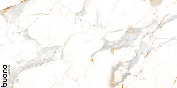 Керамогранит Buono Ceramica Marble Аletta glossy 60x120